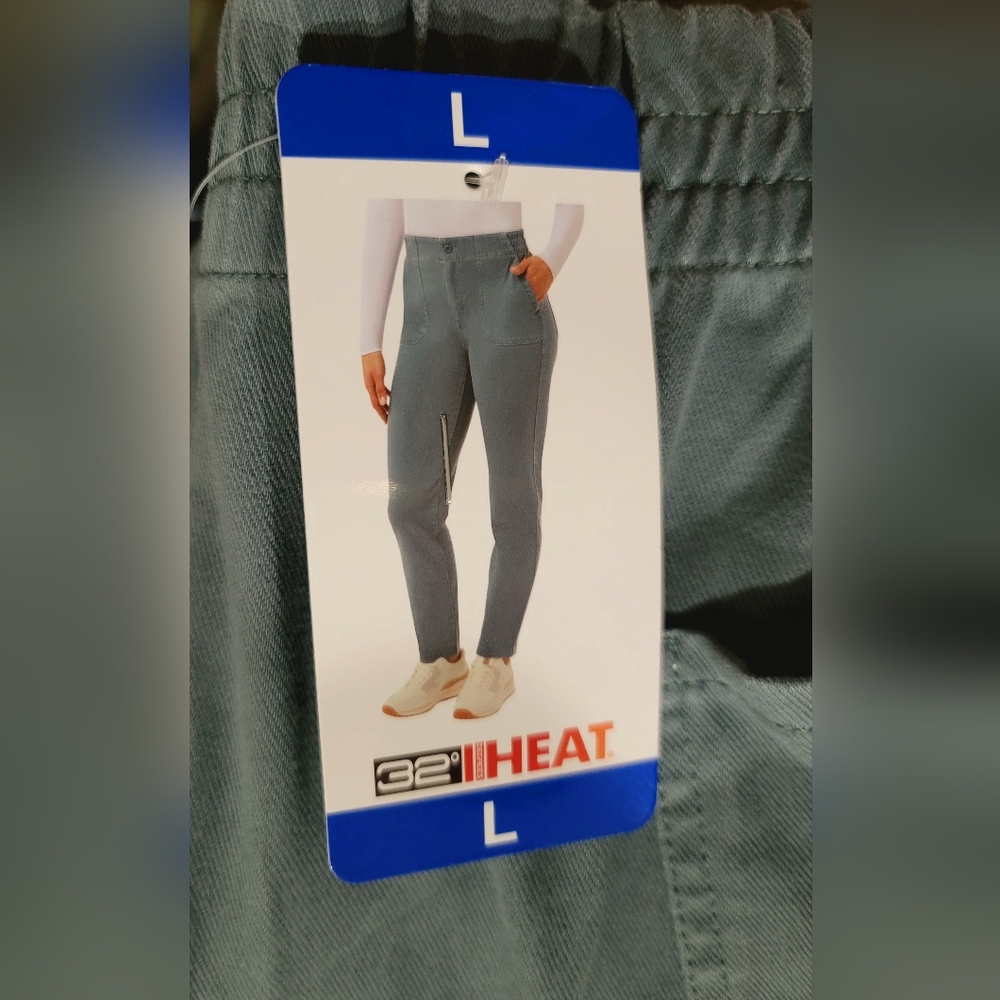 32 degrees ladies knit twill pant